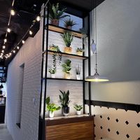 in the restaurant   at Swing Kitchen in Basel