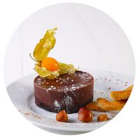 Cake au Chocolat
A deliciously rich chocolate cake made with vegan ingredients at Avatara Pizza in Calgary