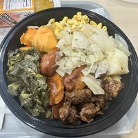 Some of everything!  at Uptown Veg BK in Brooklyn