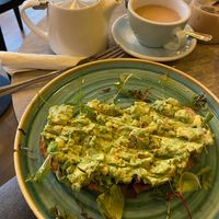 Avocado toastt  at Joey's Brunch in Hitchin