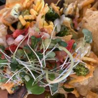 Nachos “veganized"  at Taino Roots Artisan Kitchen in Gainesville