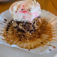 Marble Cupcake at Cleveland Vegan in Lakewood