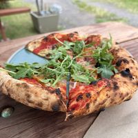 Pumpkin pizza  at Fillmore's in Kiama