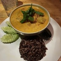 Massaman curry  at Orion Cafe in Koh Phangan