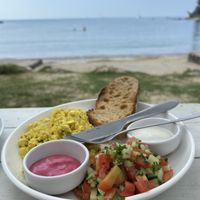 Scrambled tofu   at Orion Cafe in Koh Phangan