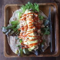 Vegan Burrito (Breakfast) at Orion Cafe in Koh Phangan