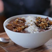 Smoothie bowl at Orion Cafe in Koh Phangan