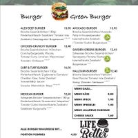 Vegane Burger at Alexandre in Reutlingen