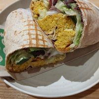 Gyros vegan wrap at Eeet Well in Birzebbuga