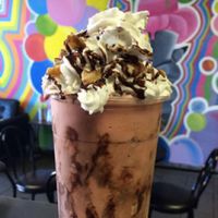 vegan frappaccinos at Scoop LV in Las Vegas
