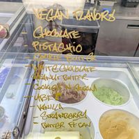 Vegan selection at Scoop LV in Las Vegas