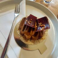 Buckwheat Chocolate Tartlet at Birgit Patisserie in Dobbiaco