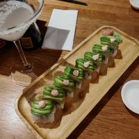Avo sushi at Maki & Ramen in Manchester