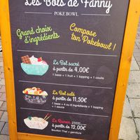 Menu 1 at Les Bols de Fanny in Perigueux
