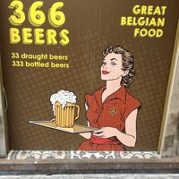 Beer and more beerr  at Bier Central in Brussels