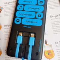 You can hire a power bank to recharge your phone.... handy! at Bier Central in Brussels