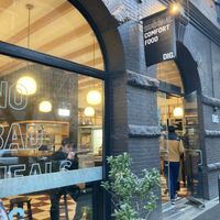 Front: note how small inside is at DIG - Upper West Side in New York City