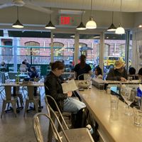 Chilling inside👌😀  at Westville - Chelsea in New York City