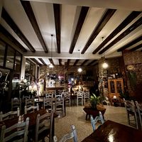 Indoor eating area  at Alesta in Kyrenia