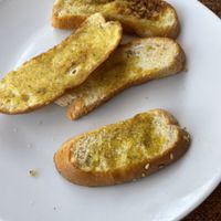 Garlic bread  at Huacafuckinchina in Ica
