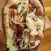 Vegan Döner at Kumpir & Döner in Hamburg