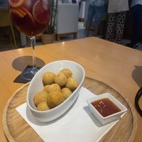 Vegan coxinhas   at Daikiri Bar in Vila Nova De Gaia