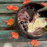 Açaí bowl at Florentine Vegan Experiences in Tulum