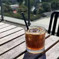 Esspres-oh tonic  at Zoku in Vienna