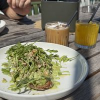 Avocado toast   at Zoku in Vienna
