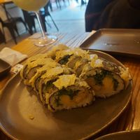 Vegan sushi at Koala Sushi in Valparaiso