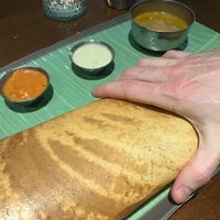 Eggplant dosa   at House Of Dosas in Vancouver