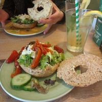 Hummus at Bagels & Beans in Eindhoven