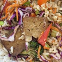 Teriyaki tofu   at Harvest Clean Eats in Amherst