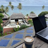   at PRANA Cafe Holistic Food in Koh Tao