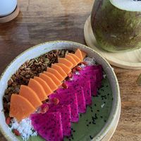   at PRANA Cafe Holistic Food in Koh Tao