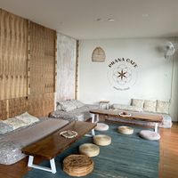 Interior  at PRANA Cafe Holistic Food in Koh Tao