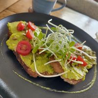 Avocado Toast at PRANA Cafe Holistic Food in Koh Tao