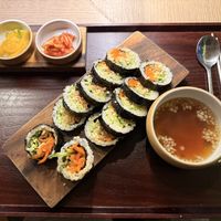 Vegan gimbap   at Samcheongdang - 삼청당 in Seoul