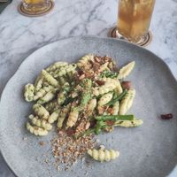 Cavatelli Friarielli e Salsiccia at Plant Bistro in Ubud