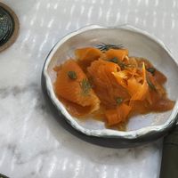 Extra ´salmon’ carrot   at Plant Bistro in Ubud