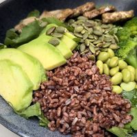 Protein bowl  at Plant Bistro in Ubud