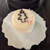 White chocolate Sacher at Plant Bistro in Ubud