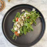 Avo and ‘feta’ toast   at Plant Bistro in Ubud