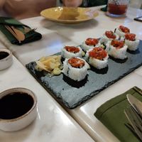 Watermelon toona sushi at Plant Bistro in Ubud