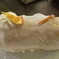 Orange lemon cakee  at Plant Bistro in Ubud