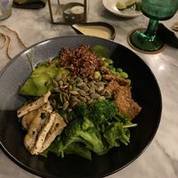 Protein bowl  at Plant Bistro in Ubud