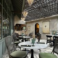 stunning interior   at Plant Bistro in Ubud