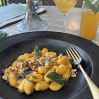  Vegan Gnocchi with crushed walnuts   at Plant Bistro in Ubud