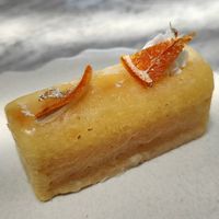lemon orange cake at Plant Bistro in Ubud