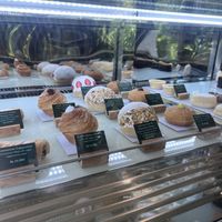 Their pastries all vegan  at Plant Bistro in Ubud